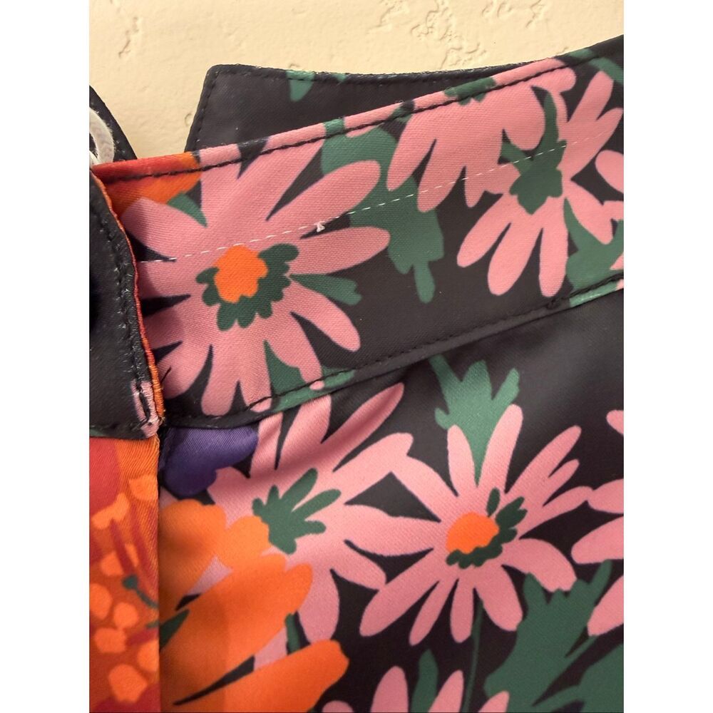 Staud Austin Floral Satin Pant - Picture 7 of 11